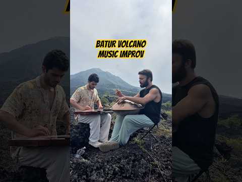 Mt. Batur Improvisation — Qanun & Handpan | Bali 🌋