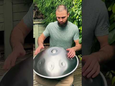 Check out the full version of this beautiful tune on my channel! 🛸#handpanmusic #handpan #meditation