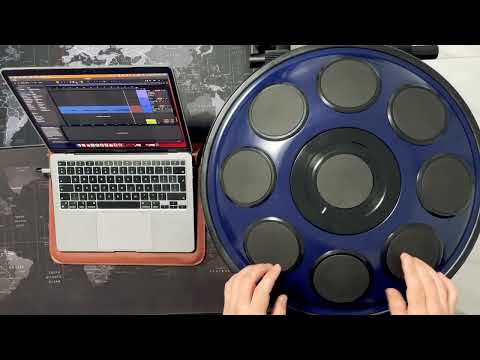 Lumen Handpan - Halo Kiavara – Changing Keys Busk
