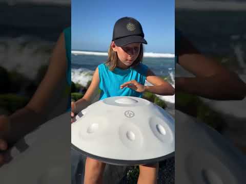 BeatRise - B2 Amara 9 - White - by @sunnisessionz #shorts #handpandrum #handpan #handpanmaker #drum
