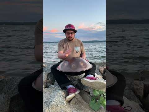 meditation by the sea / Namipan D Sabye / water vibes #handpan #artist #drummer #breathing #music
