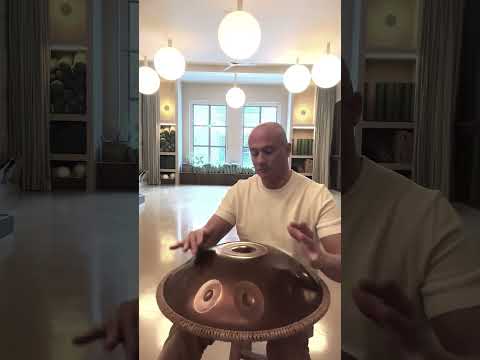 Relaxing handpan music 🪷 #handpan