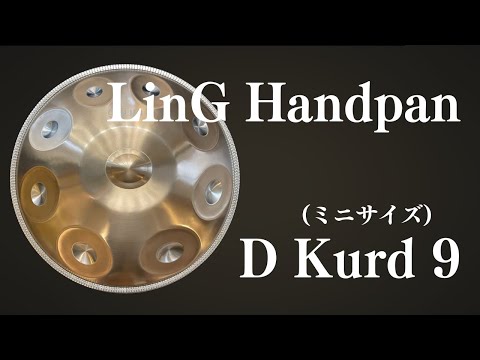 【ハンドパン販売 / レンタル 】LinG Handpan / D Kurd 9 ③ (ミニサイズ) 試奏 1