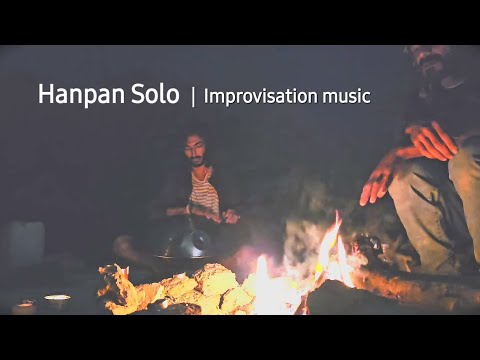Handpan solo | Chill night music | improvisation hangdrum