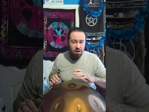 Handpan lesson 1 - How to correctly hit the handpan #handpan #lesson #music #lessons