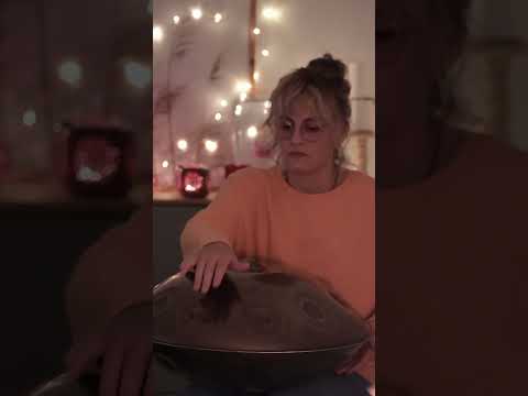 when music becomes pure magic ✨️ d ashakiran | sina__lein #healingmusic #meditation #music #handpan