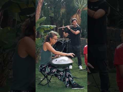 The magic of spontaneous #handpan jams with #flute and friends #handpanmusic #handpanmeditation