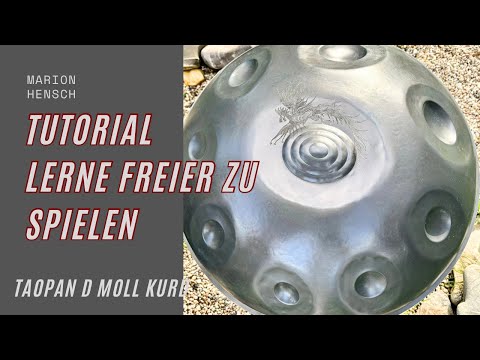 Lerne, die Handpan freier zu spielen! Melodische Übung für Anfänger und leicht Fortgeschrittene 😎🎶
