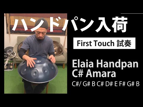 【ハンドパン販売】 Elaia Handpan /  C# Amara (Celtic Minor)(IRIS)