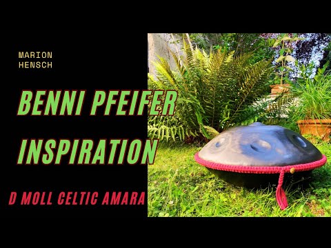 Inspiration durch Benni Pfeifer| Play Along für Fortgeschrittene | D Moll Amara #groove #handpan