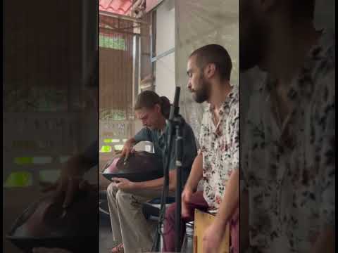 7/8 beats with Andrei Yourko #handpan #cajon