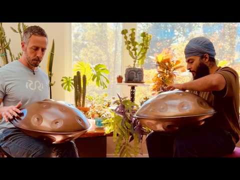 Blooming | Harnek Singh & Matt Bigelow | Handpan Music