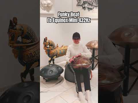 Funky Beat Handsatz, gespielt auf Eb Equinox 45cm, 432Hz #handpanmusic #handpanlernen