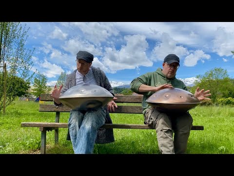 PECULIAR - handpan D Kurd and A minor - relaxing improvisation