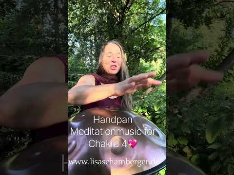 Handpan #meditationmusic for #chakra 4 by Lisa Schamberger #yoga #handpan #chakrahealing