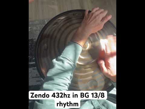 Zendo 432hz Handpan at 13/8 BG Rhythm