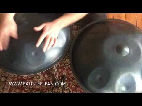 F# Minor and D Major Handpans