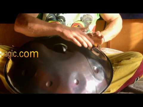 Handpan drum D minor