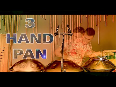 3 HANDPAN 🛸🛸🛸in a 🎧HIP HOP style🎹