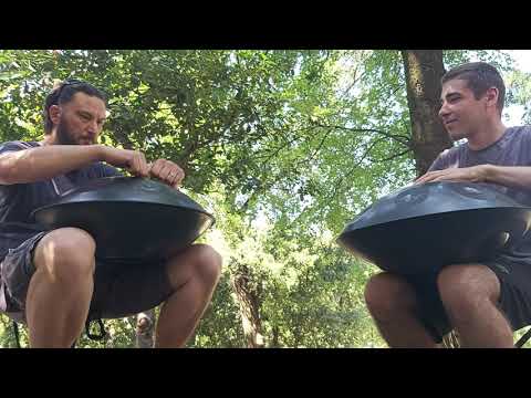 Handpan Duo || Handpan Improvisation || Shaktipan || Vibe Handpan || Handpan Jamming || Nature