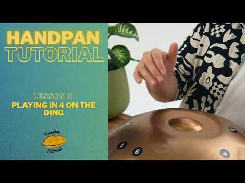 Playing In 4 On The Ding | D Kurd | Handpan Tutorials