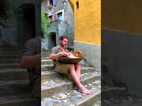 Handpan in MEDIEVAL VILLAGE