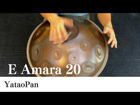 【ハンドパン販売】YataoPan / E Amara 20 試奏2［管理番号158］