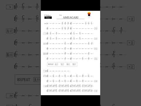 AMEAGARI | F Sabye | EASY