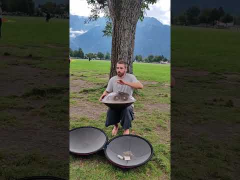 Handpan Meditation Music | Interlaken | Street performance | Ivan Judas