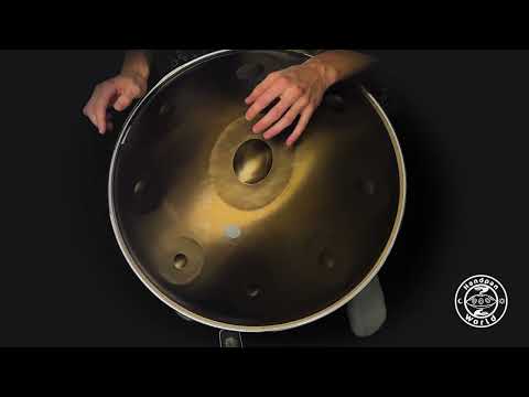 Eclipse Handpan | E Celtic Minor /Amara 9 | Edelstahl | 440Hz | E/ B D E F# G A B D