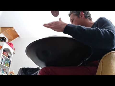 Handpan Week 16 - 2nd New Toy ! E Romanian Hijaz ❤