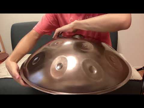The creating handpan phrase | Improvisation time 27