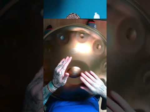 Learn 3 note pattern to help you play the handpan #handpan #lesson #handpanlover