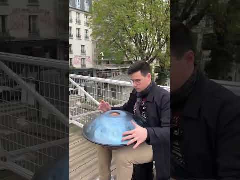 Handpan C Amara 10 - Canal Saint Martin - Paris - France