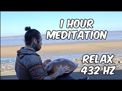 Relaxing Energy (432 HZ) 🧘♂️ | 1 hour handpan music | Phil Cook |