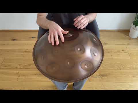Handpan E Amara 13  Ember steel- Aya Sounds - "Baltic Breeze"