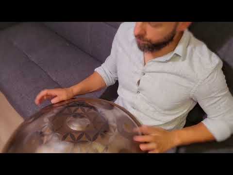 Dynamic handpan improvisation | E Amara 20 | Panamour | Pawel Granatowski