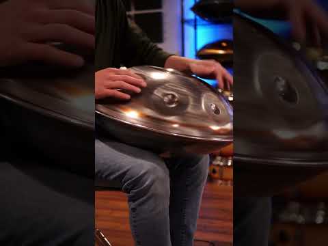 Straight noodlin' 🍜 on this sweet little Romanian Hijaz from Spirit Handpans. What a lovely pan.