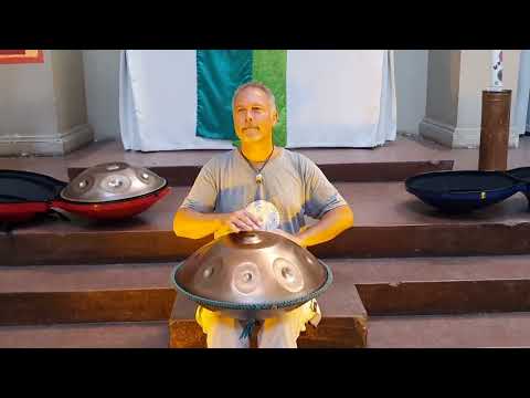 Handpan Thorsten aus Kiel - Stadtkloster Segen Berlin Sep. 2023 Teil 2