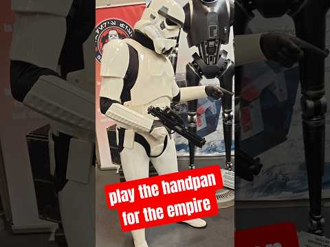 play the handpan for the empire #handpan #starwars #comiccon @MegaCon Live  @501stUKGarrison
