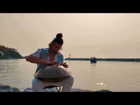 Relaxing Handpan Music with Ocean Sounds: Stress Relief & Sleep (432 Hz)