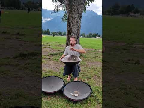 Handpan Meditation Music | Interlaken | Street performance | Ivan Judas