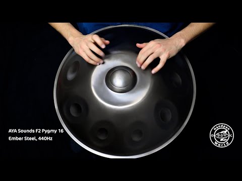 AYA Sounds | F2 Pygmy 16 | Ember Steel | 440Hz | F2/ (C Eb) F G Ab (Bb) C (Db) Eb F G Ab (C Eb F)