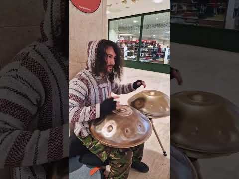 You need to hear this! | Acero E Amara Mini & Panstream E2 Voyager 16 | Busking @CentreMK
