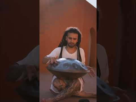handpan in A minor #hangdrum #handpanmusic #shorts #meditation #relaxing #chillout #outdoors