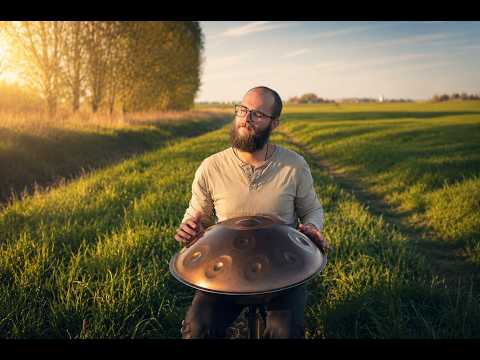 Open fields | Handpan mediation music for letting go | Olivér Inspira