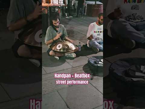 The combination of HANDPAN and BEATBOX is unique! #shorts