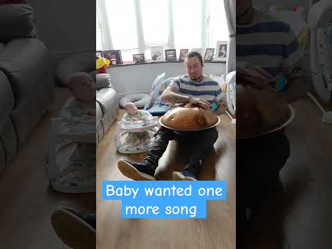 Baby wanted one more song #handpan #handpanmusic #music #meditation #viral #happy #baby #babyboy