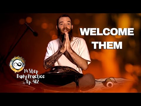 Welcoming Emotions & Sensations with Greater Awareness | Affirmation Breathwork + Handpan | Ep. 482