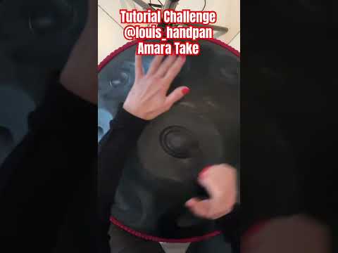Handpanflow D Amara- Take 2 meiner Challenge Version, inspiriert von @louis_handpan #handpanlernen